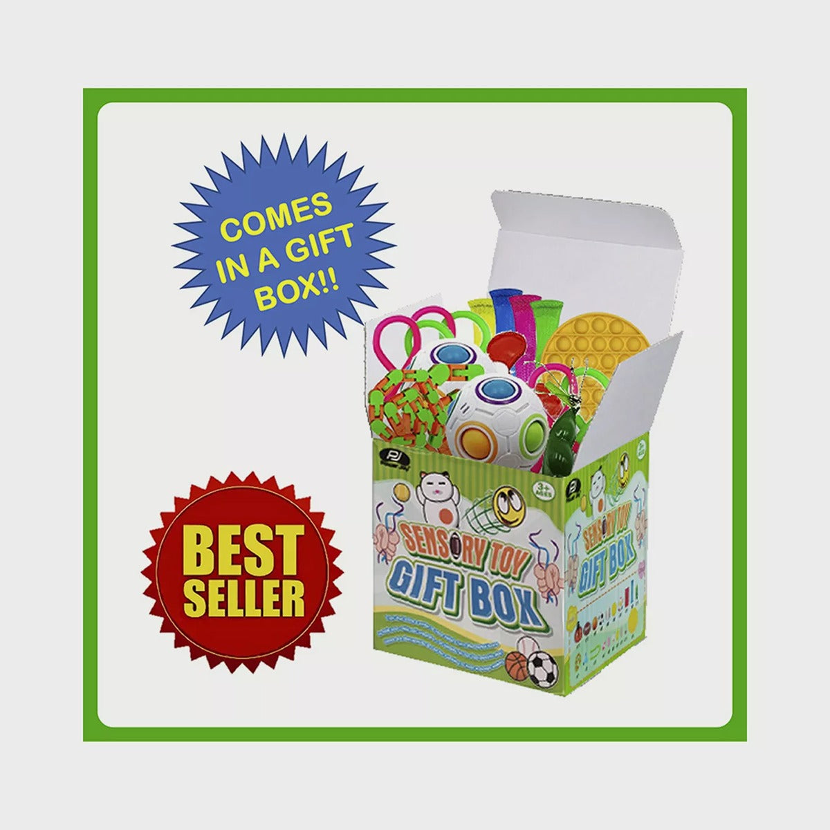 P.JOY PJOY-FIDGET-TOY-GIFT-BOX-20IN1