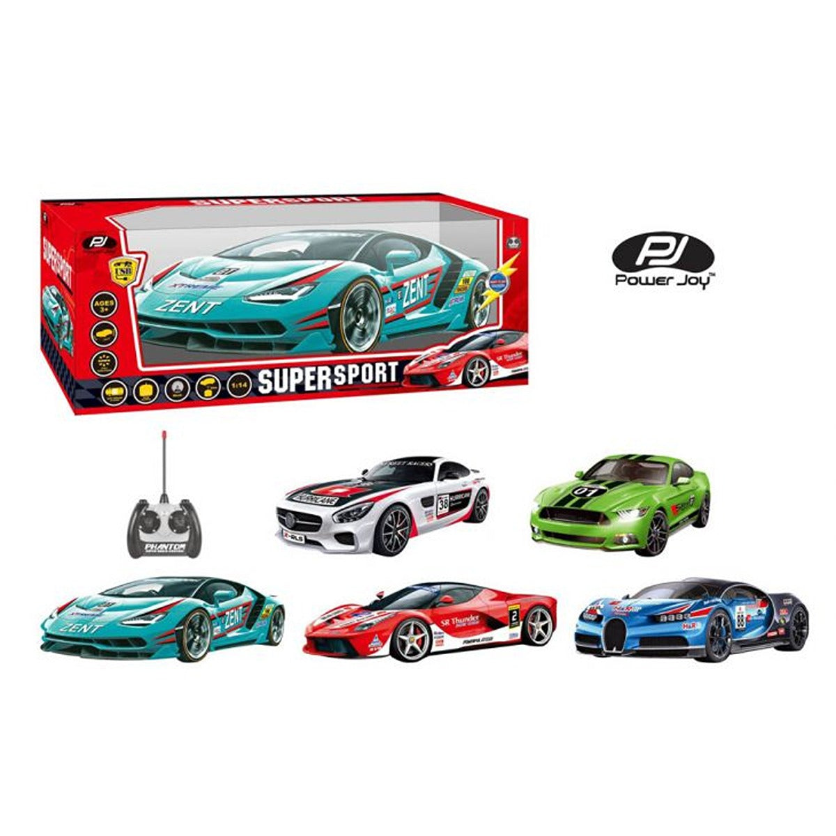 P.JOY PJOY-RC-SUPER-SPORT-114-BPC-BO