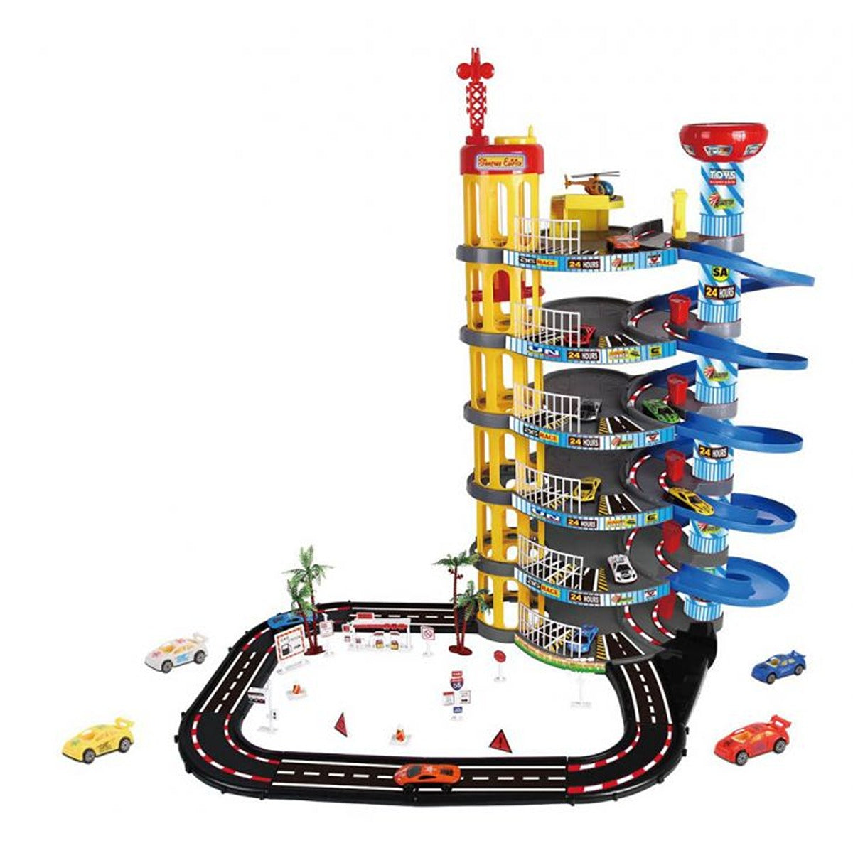 P.JOY PJOY-VVROOM-GARAGE-MEGAPK-6FLR-W8CARS