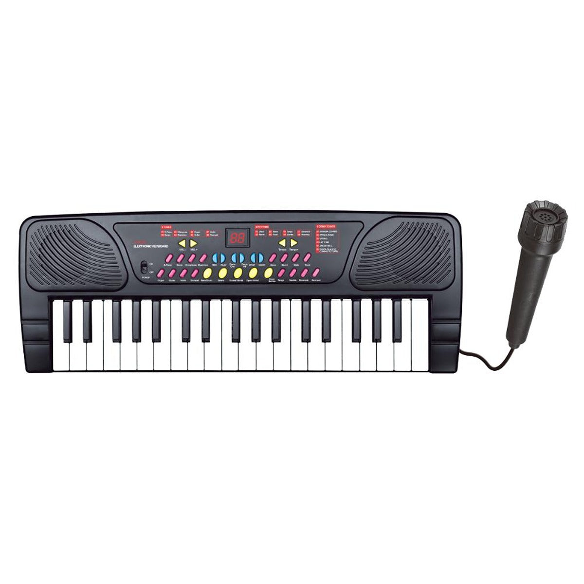 P.JOY PJOY-MUSIC-KEYBOARD-37KEYS-WITH-MIC-BO