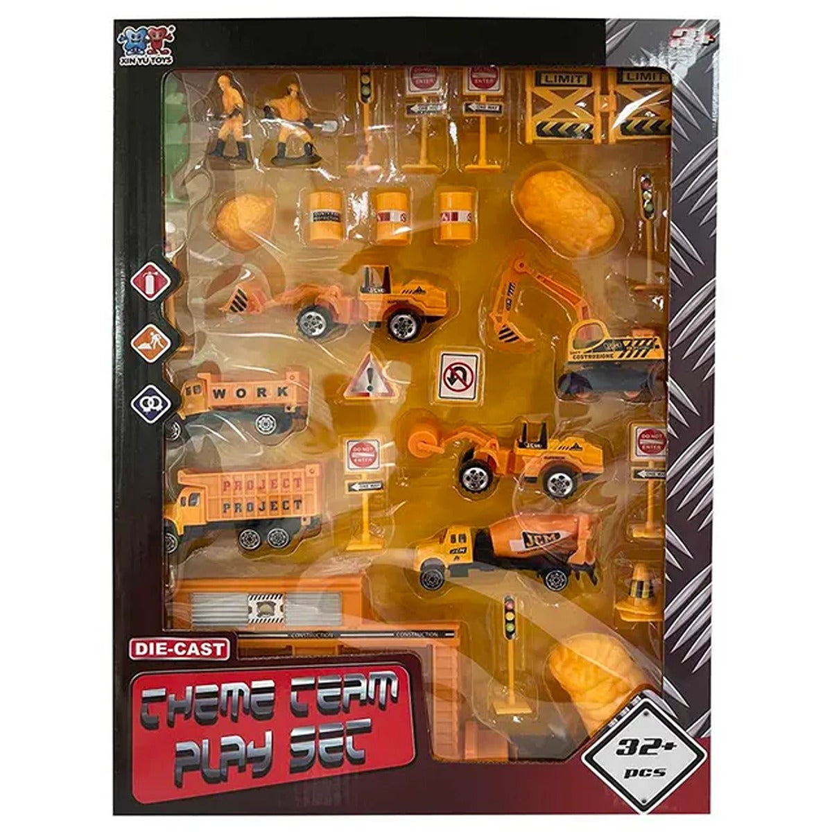 P.JOY PJOY-VVROOM-DIECAST-MEGAPK-164-3ASST