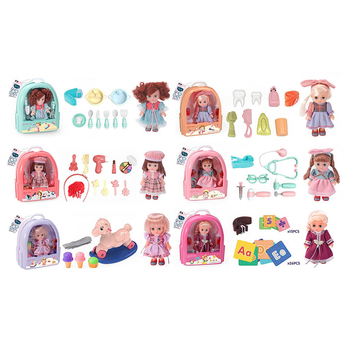 P.JOY PJOY-BABY-CAYLA-BACKPACK-SET-75