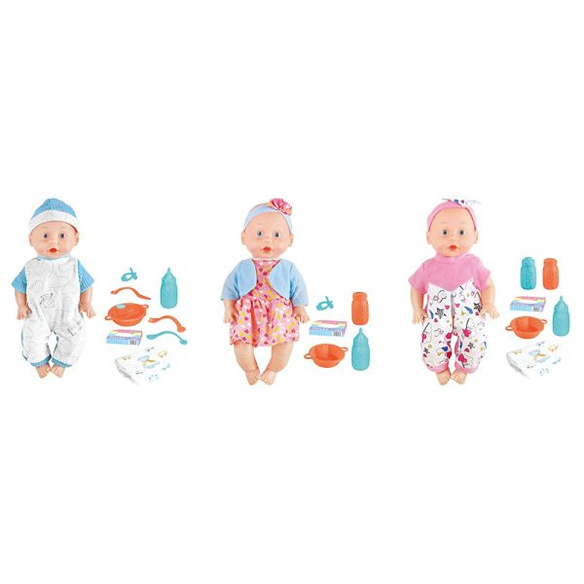 P.JOY PJOY-BABY-CAYLA-31CM-HONEY-SET-BO-ASST