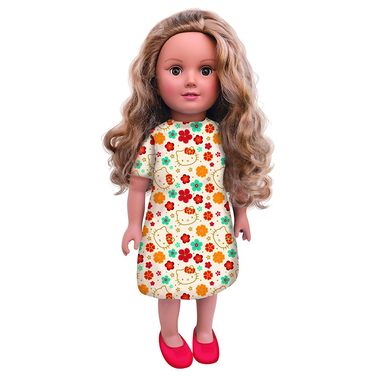 Toypro HAYATI-GIRL-DOLL-HELLO-KITTY-SIBA-18IN