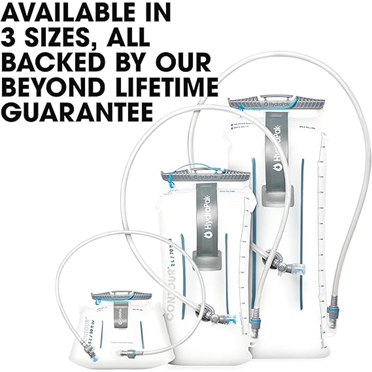 Hydrapak CONTOUR 3L - Clear