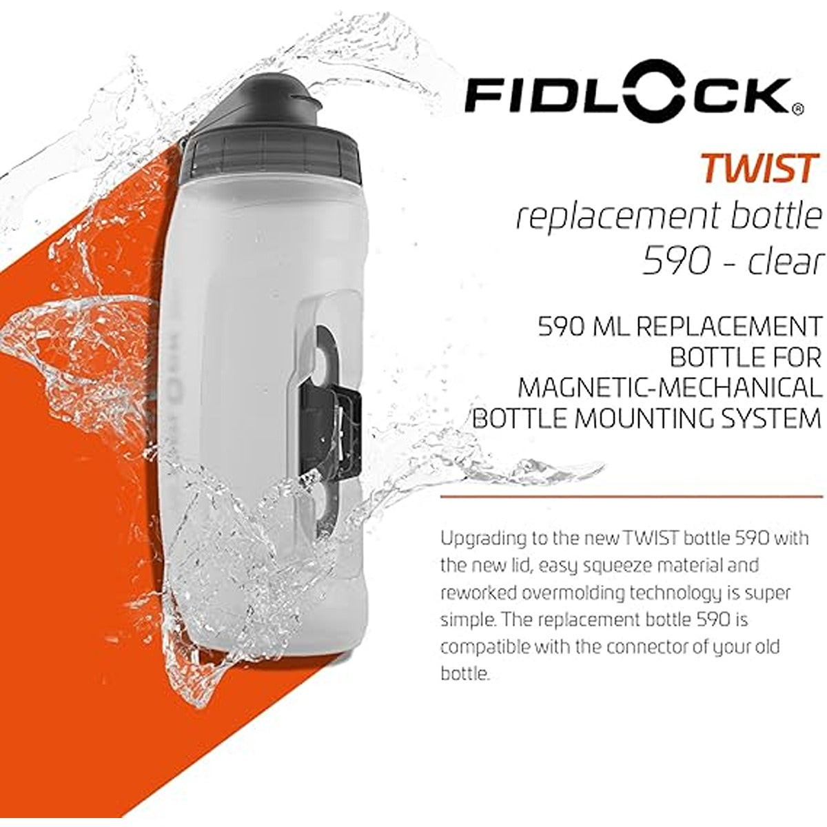 Hydrapak RECON? TWIST & SIP 1.0L - Confetti