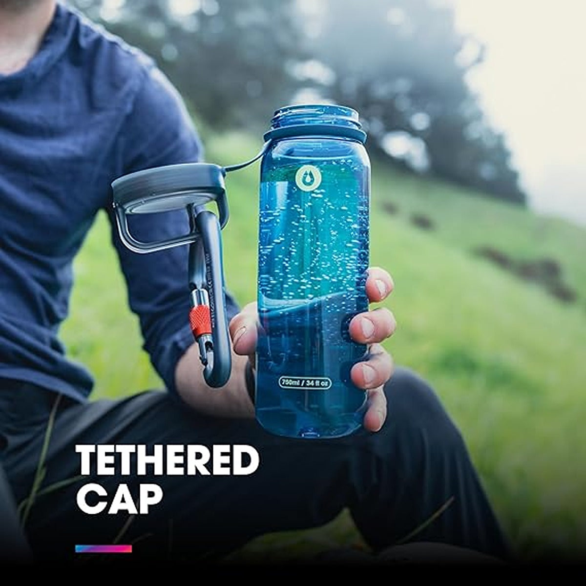 Hydrapak RECON? CLIP & CARRY 750ml - Bay Blue