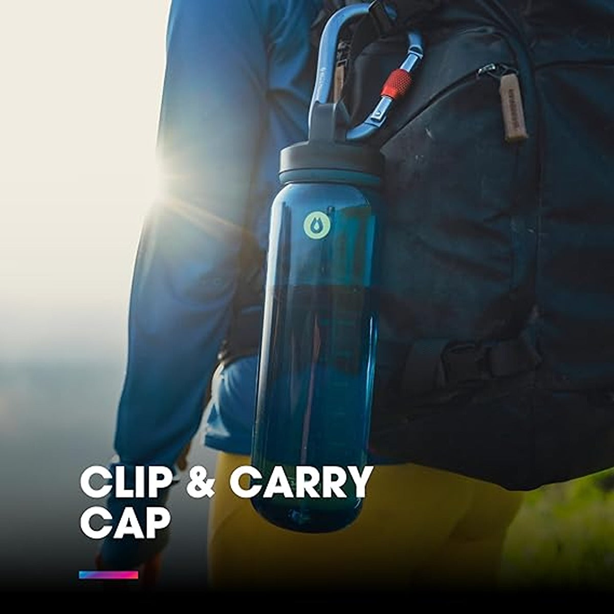 Hydrapak RECON? CLIP & CARRY 750ml - Charcoal Grey