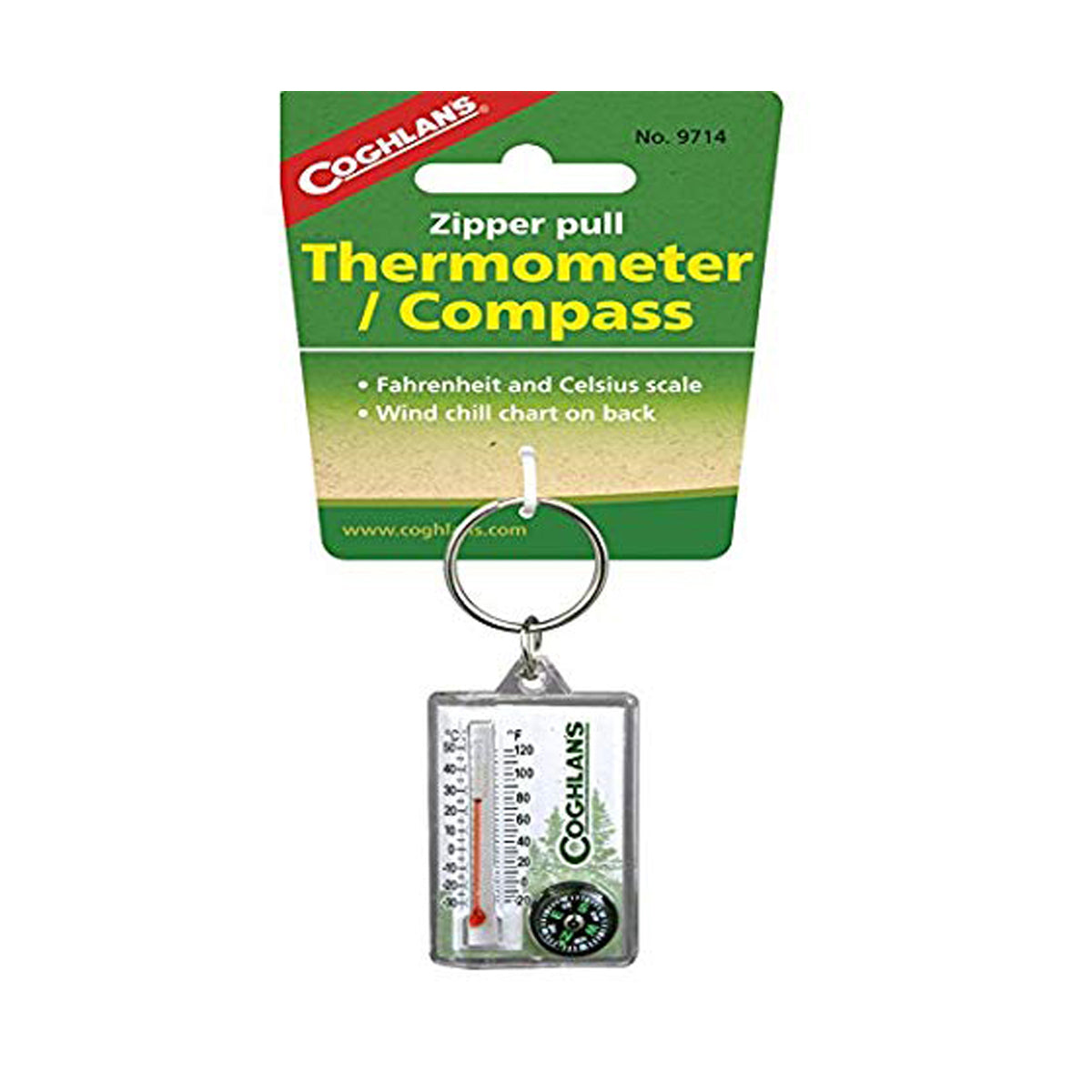 Coghlans Zipper Pull Therm./Compass