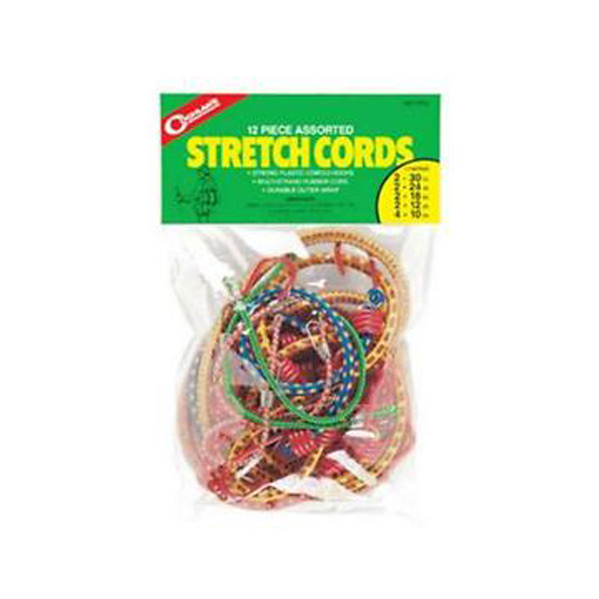 Coghlans Stretch Cord Asst. - Pkg Of 12.