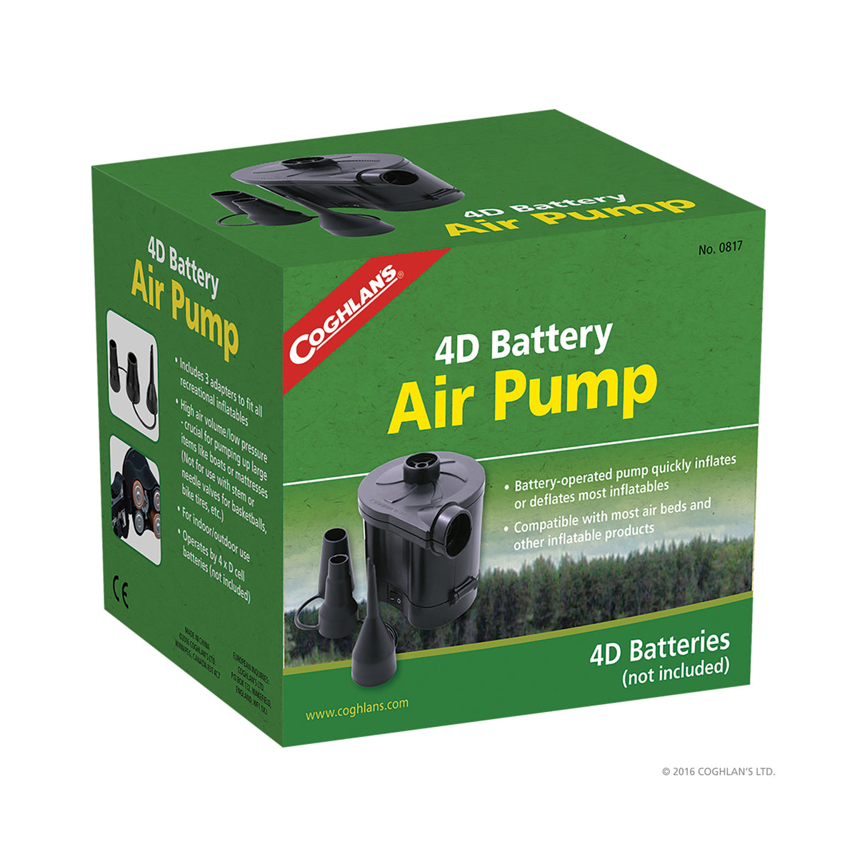 Coghlans 4D Battery Air Pump.