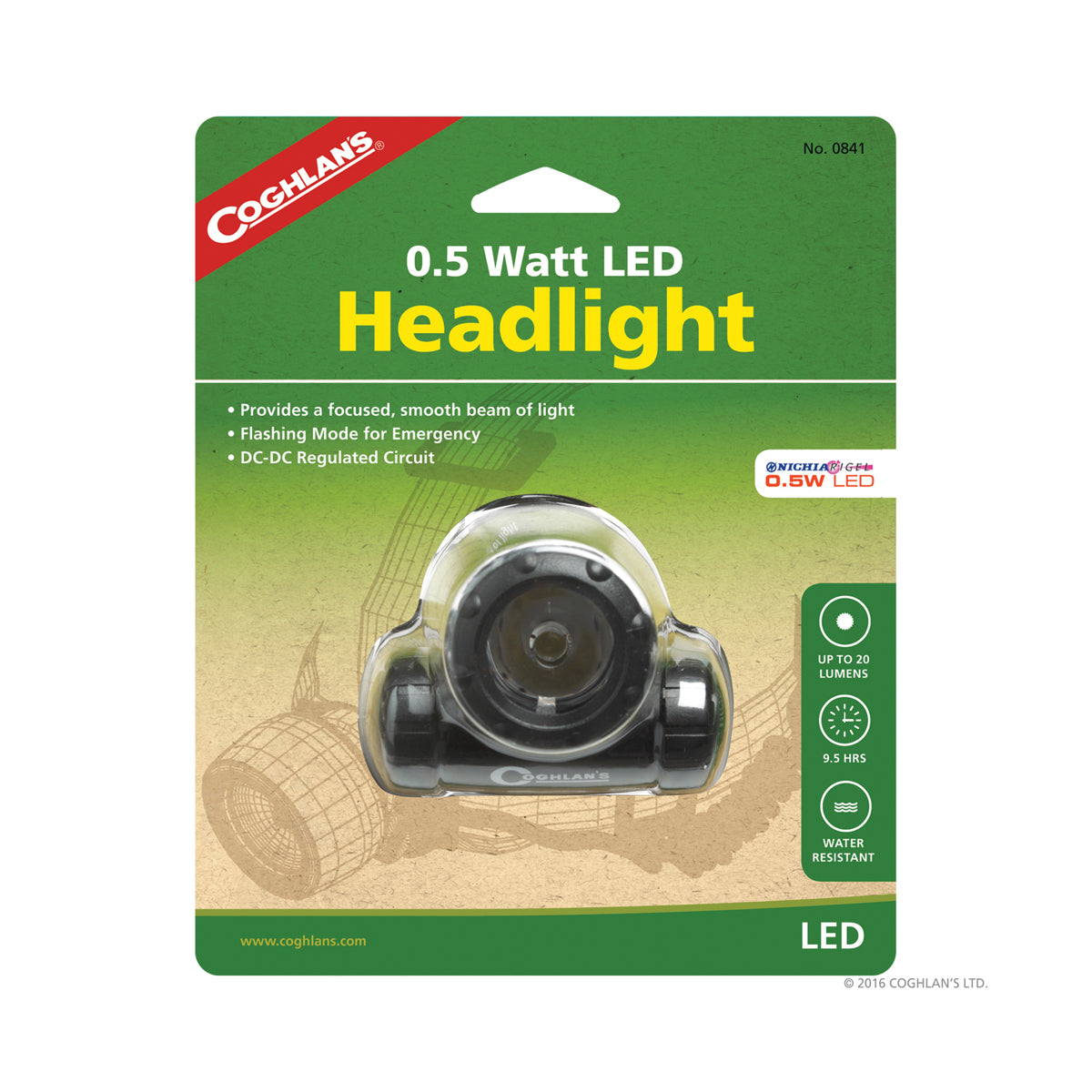 Coghlans 0.5 Watt Led Headlight.