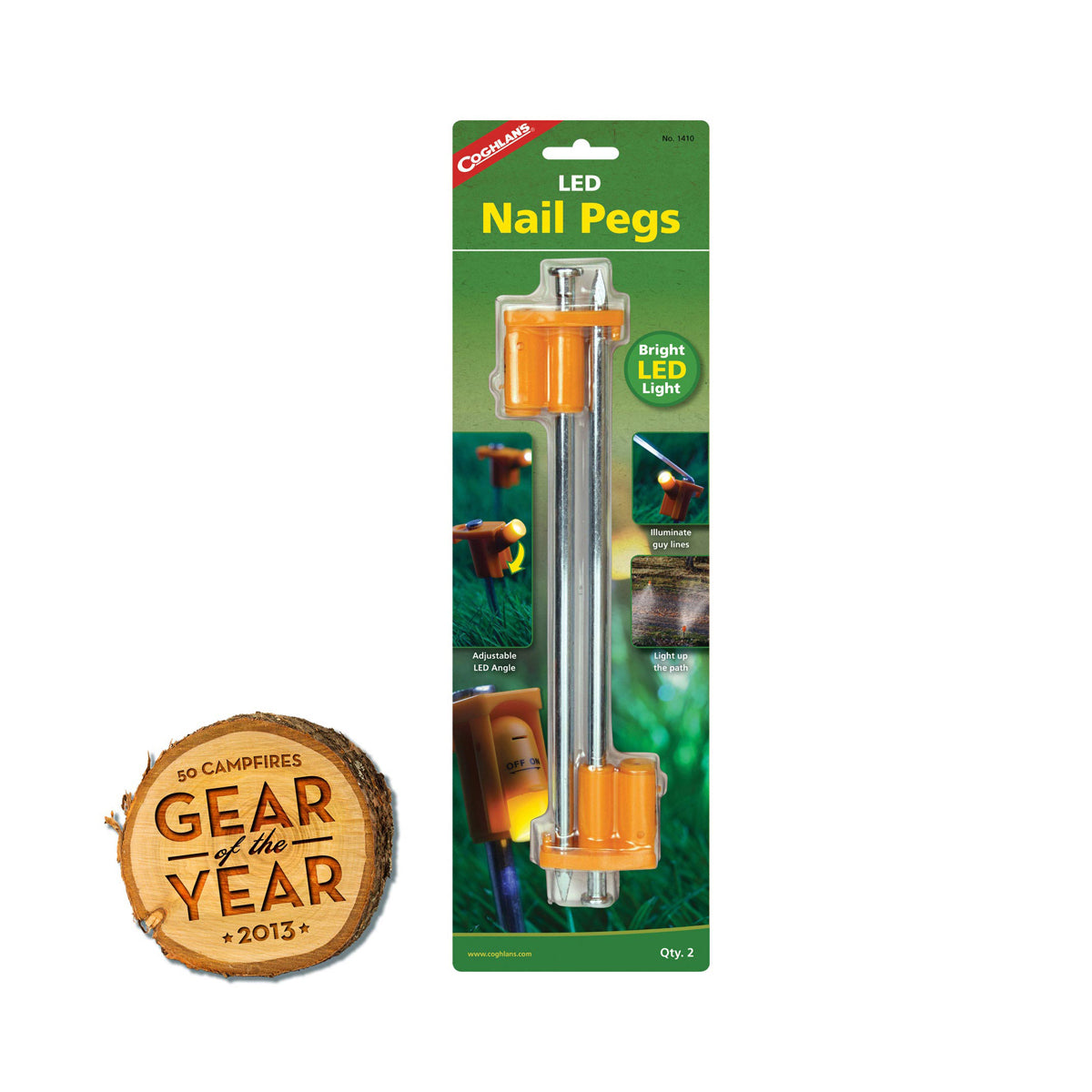 Coghlans Led 10 inch Nail Peg.