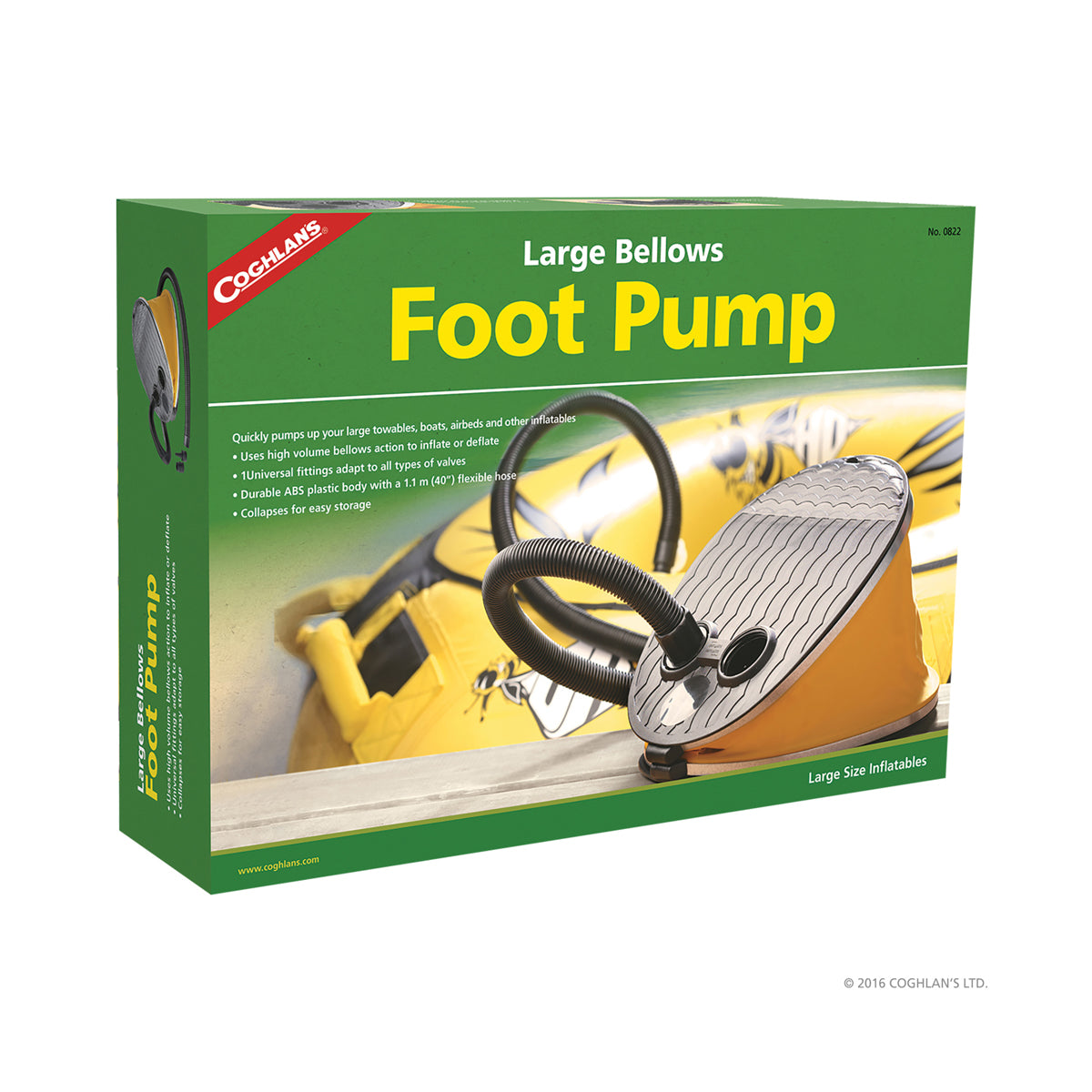 Coghlans Large Bellows Foot Pump.