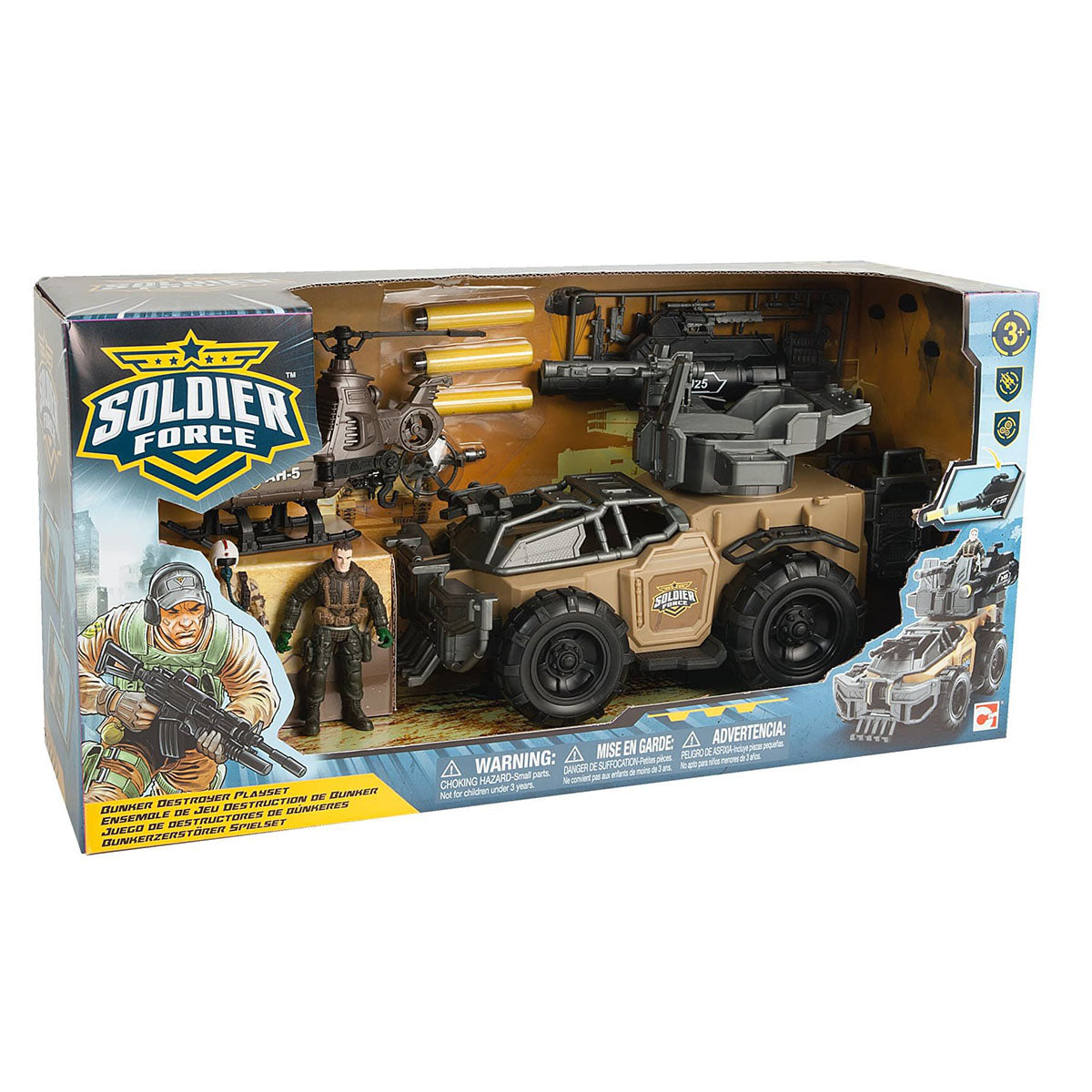 Chapmei Soldier Bunker Destroyer Playset