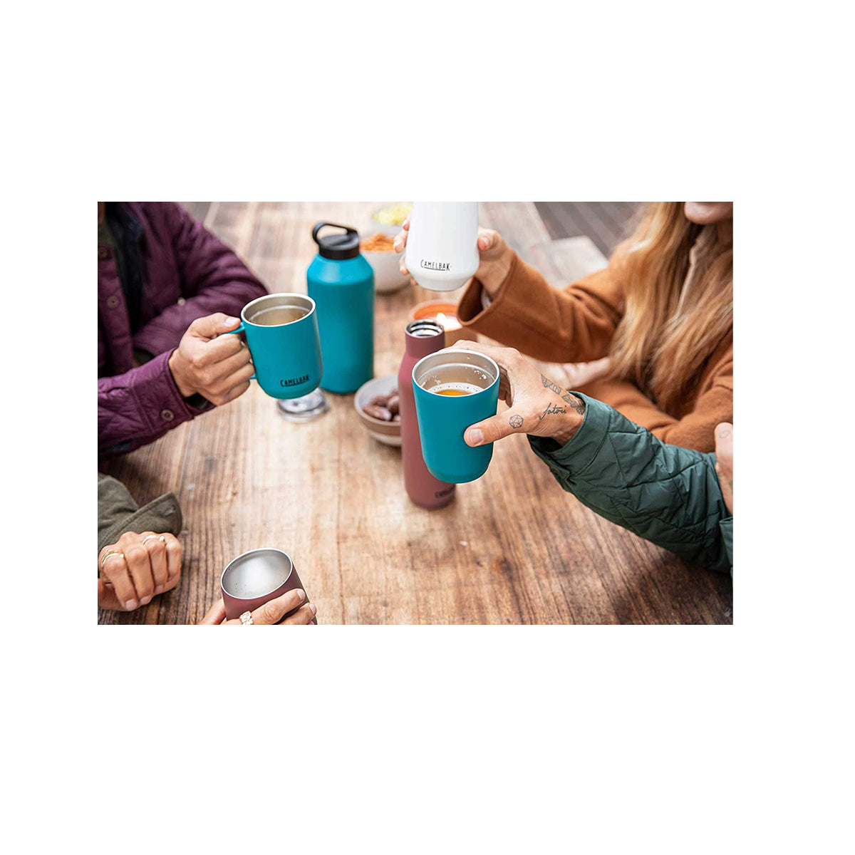 CamelBak Camp Vacuum Insulated Mug SST 12oz - Moss