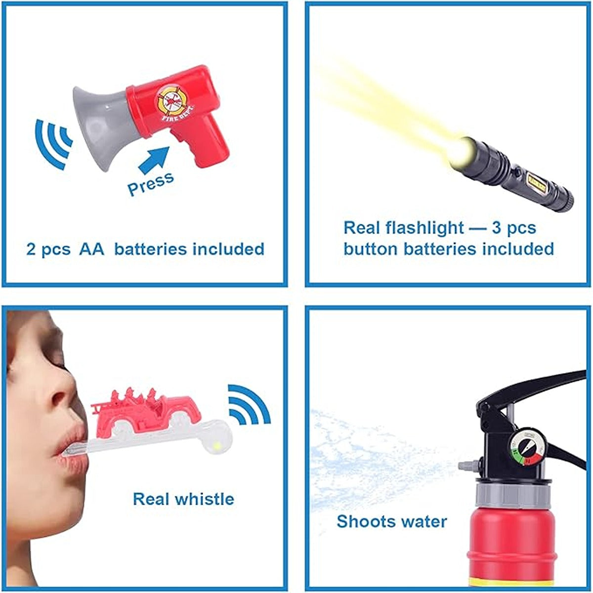 Deqube Deqube ? Firefighter Uniform Costume