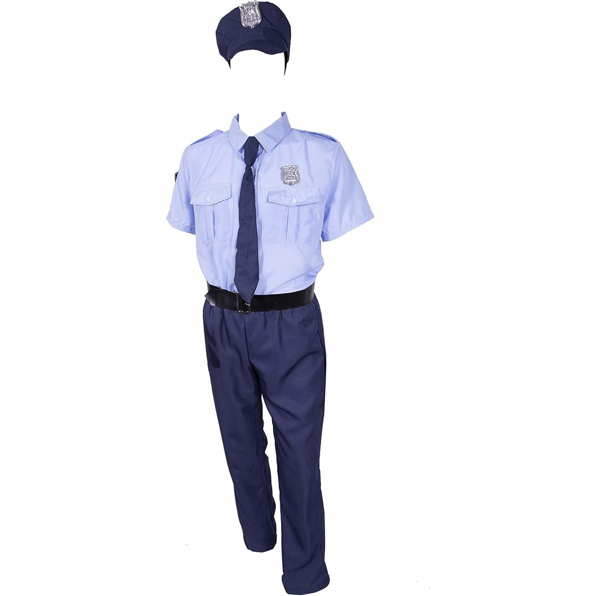 Deqube Deqube ? Police Uniform Kids Costume