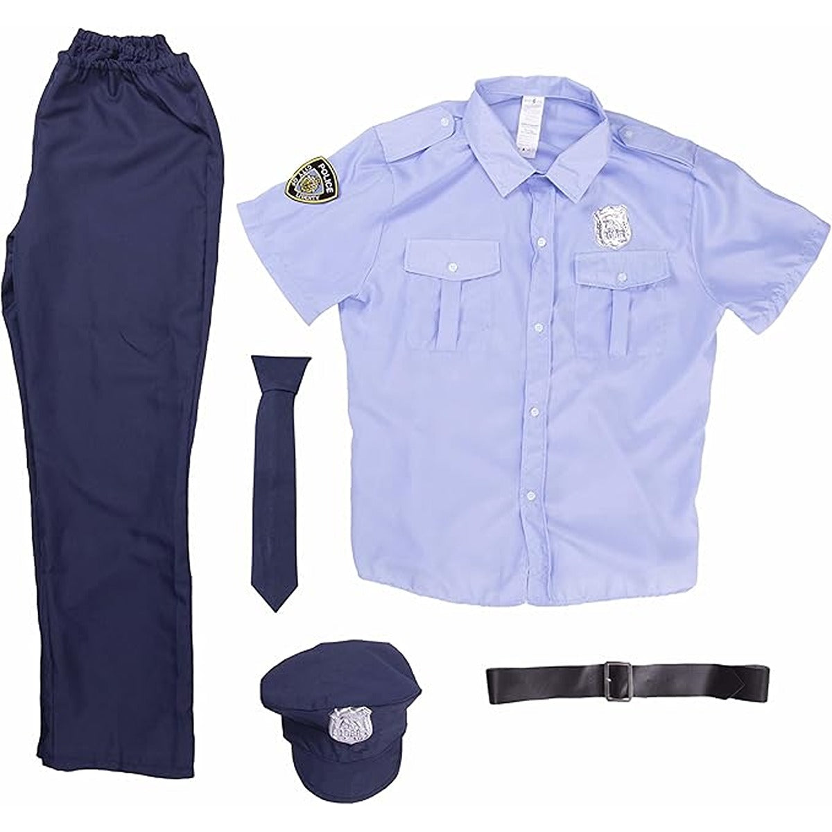 Deqube Deqube ? Police Uniform Kids Costume