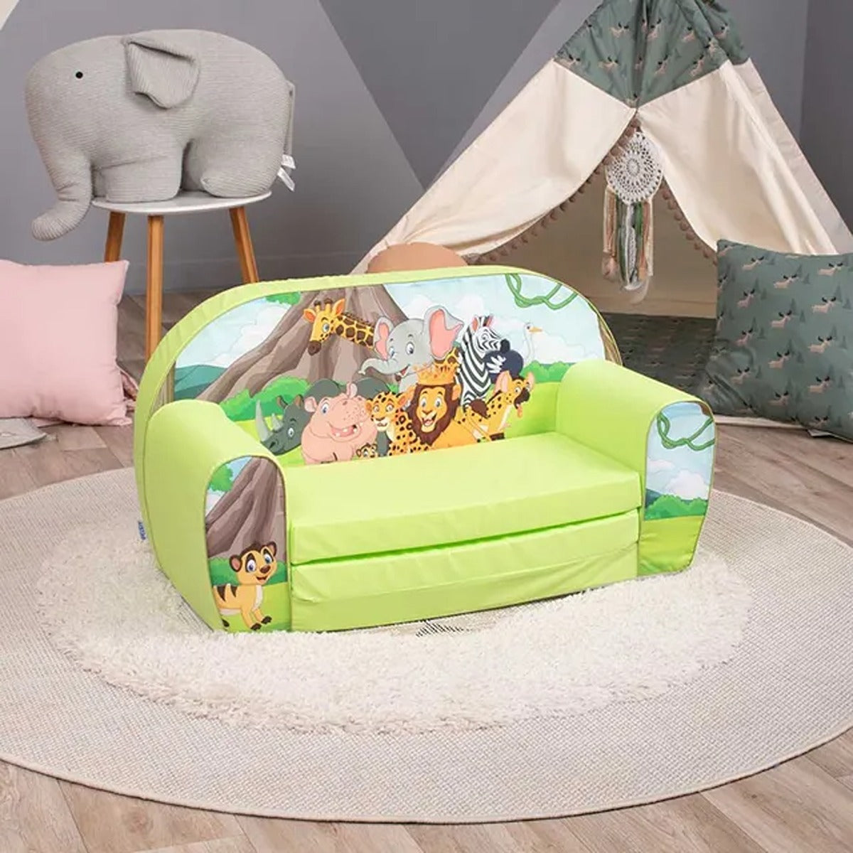 Delsit Delsit Sofa Bed Wild Animals