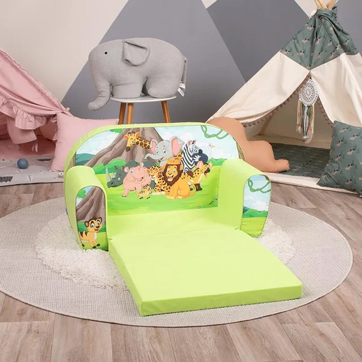 Delsit Delsit Sofa Bed Wild Animals