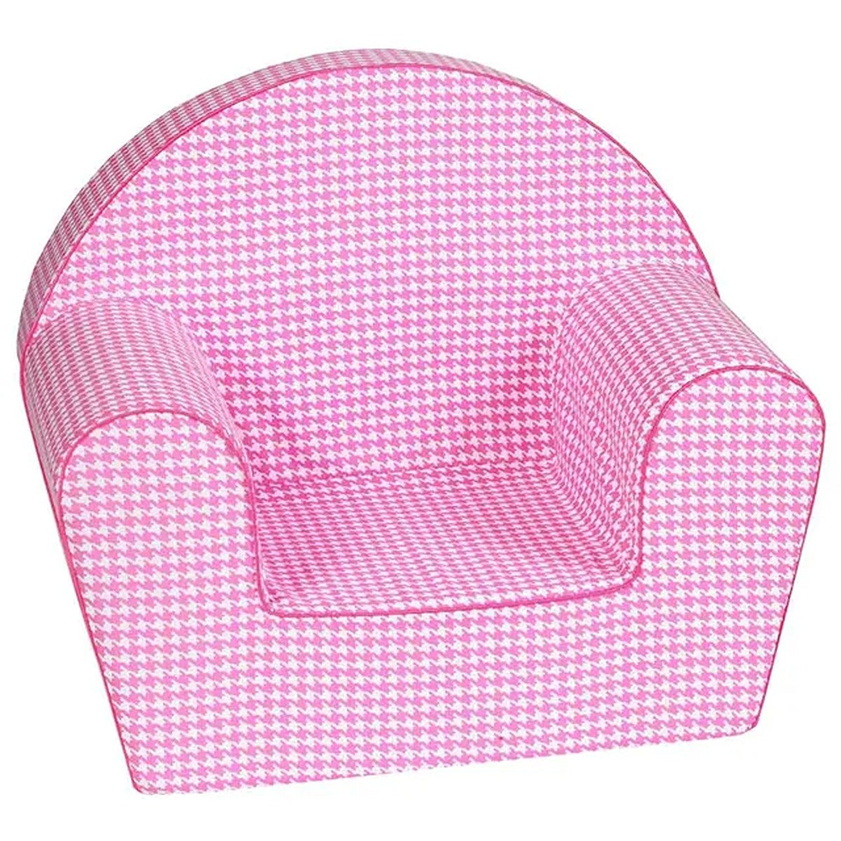 Delsit Arm Chair - Caro Tweed Pink