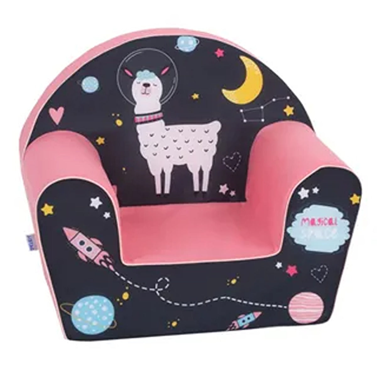 Delsit Delsit Arm Chair - Lama In Space Pink
