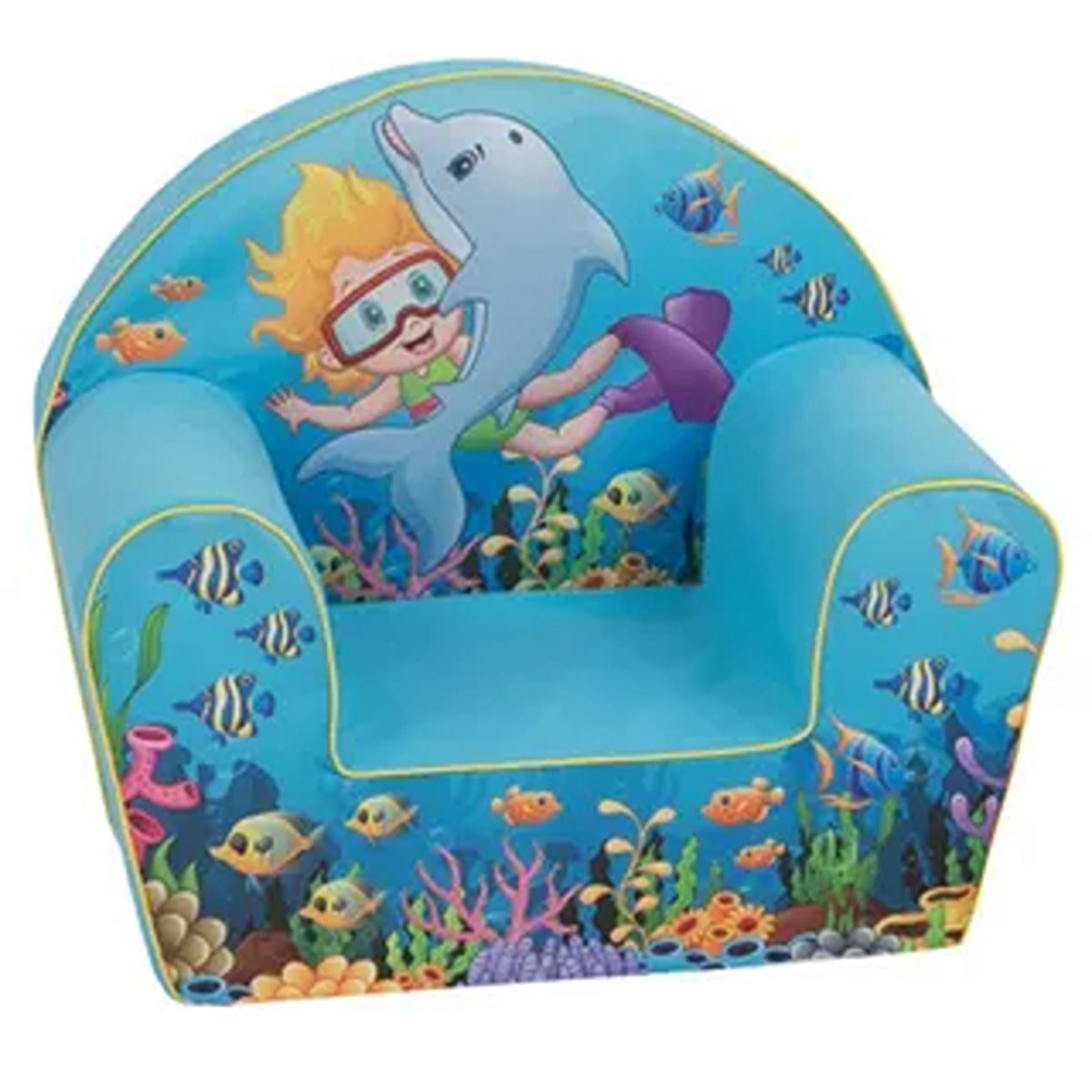 Delsit Delsit Arm Chair - Sea Fun Blue