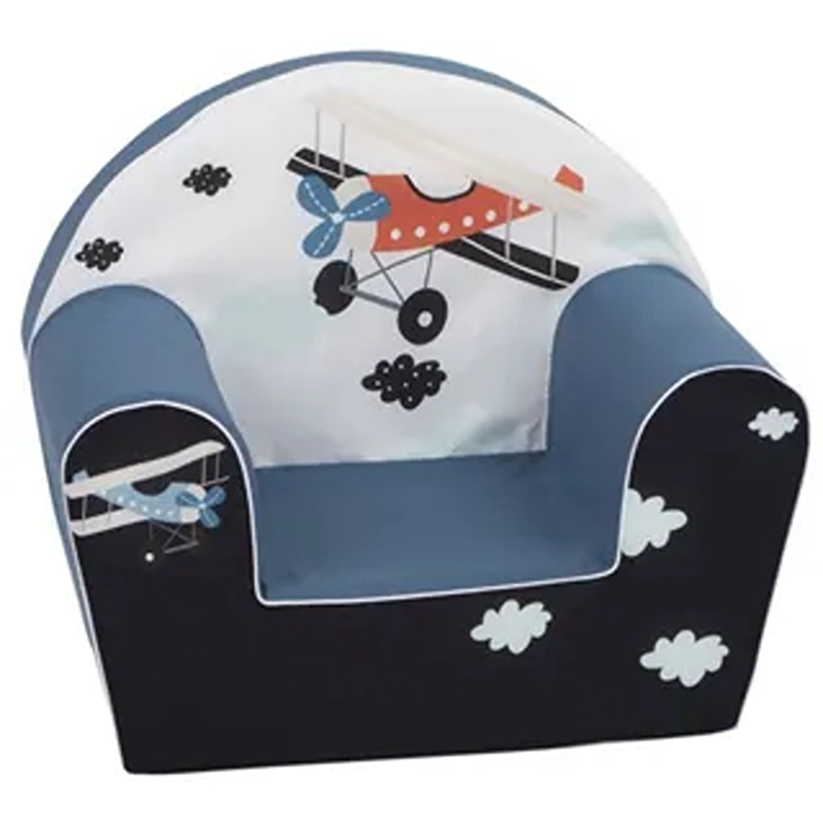 Delsit Delsit Arm Chair - Plane Midnight