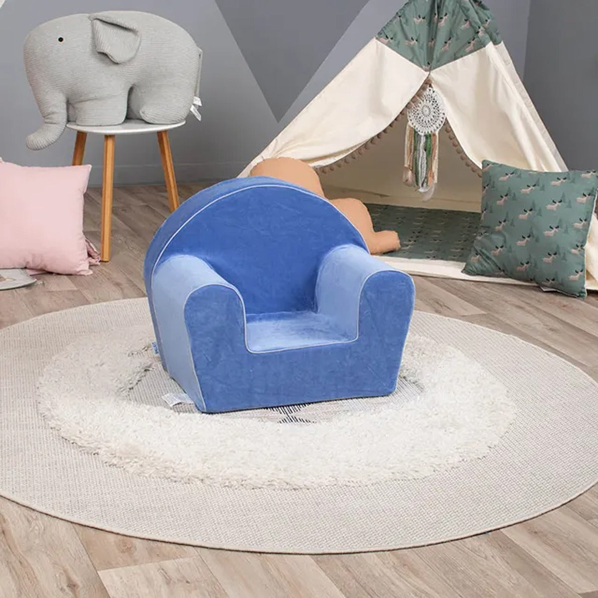 Delsit Delsit Arm Chenille Purple Cloud