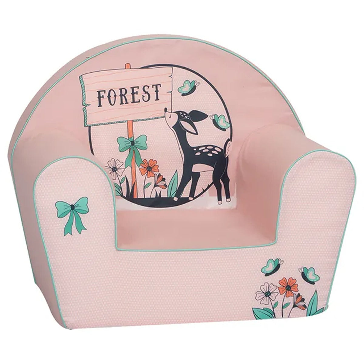 Delsit Delsit Armchair Pink Doe Forest