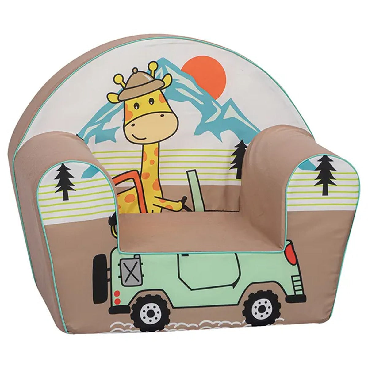 Delsit Delsit Arm Chair Giraffe On Jeep