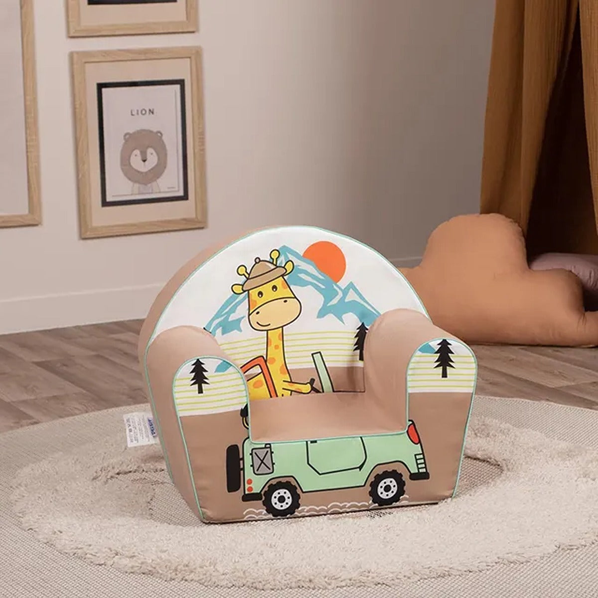 Delsit Delsit Arm Chair Giraffe On Jeep