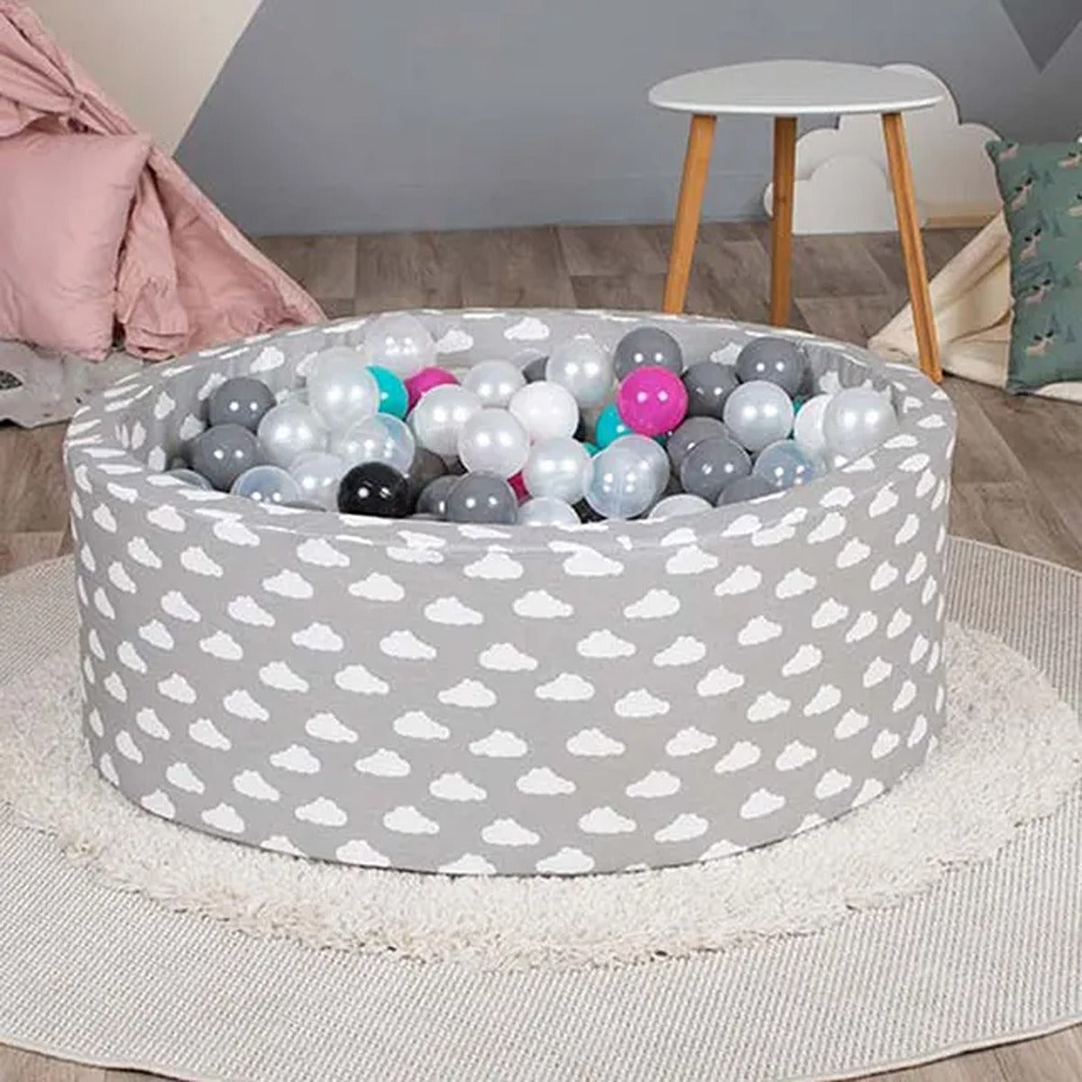 Delsit Delsit Dry Pool Grey W.White Clouds