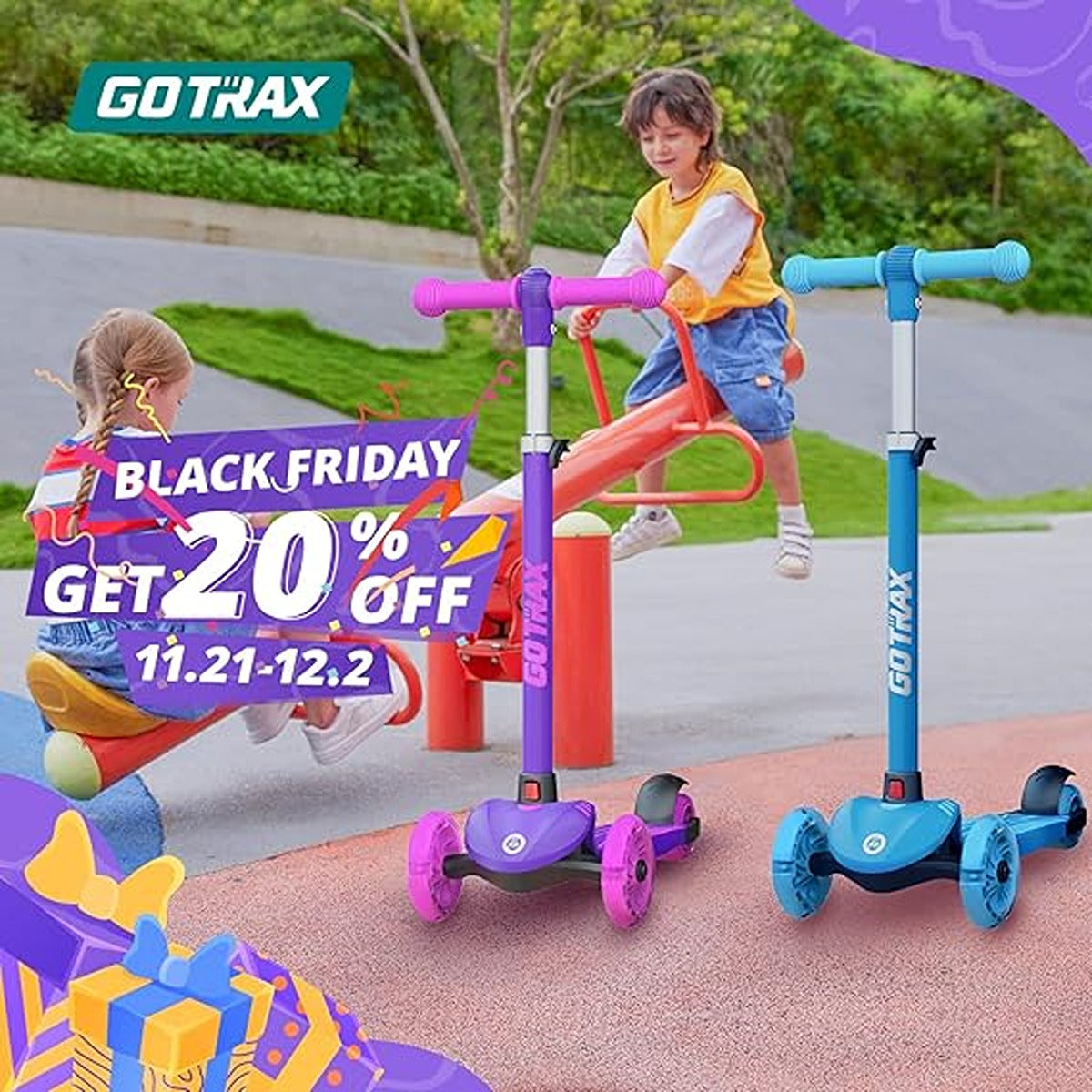 Evo Evo 3 Wheel Scooter - Blue