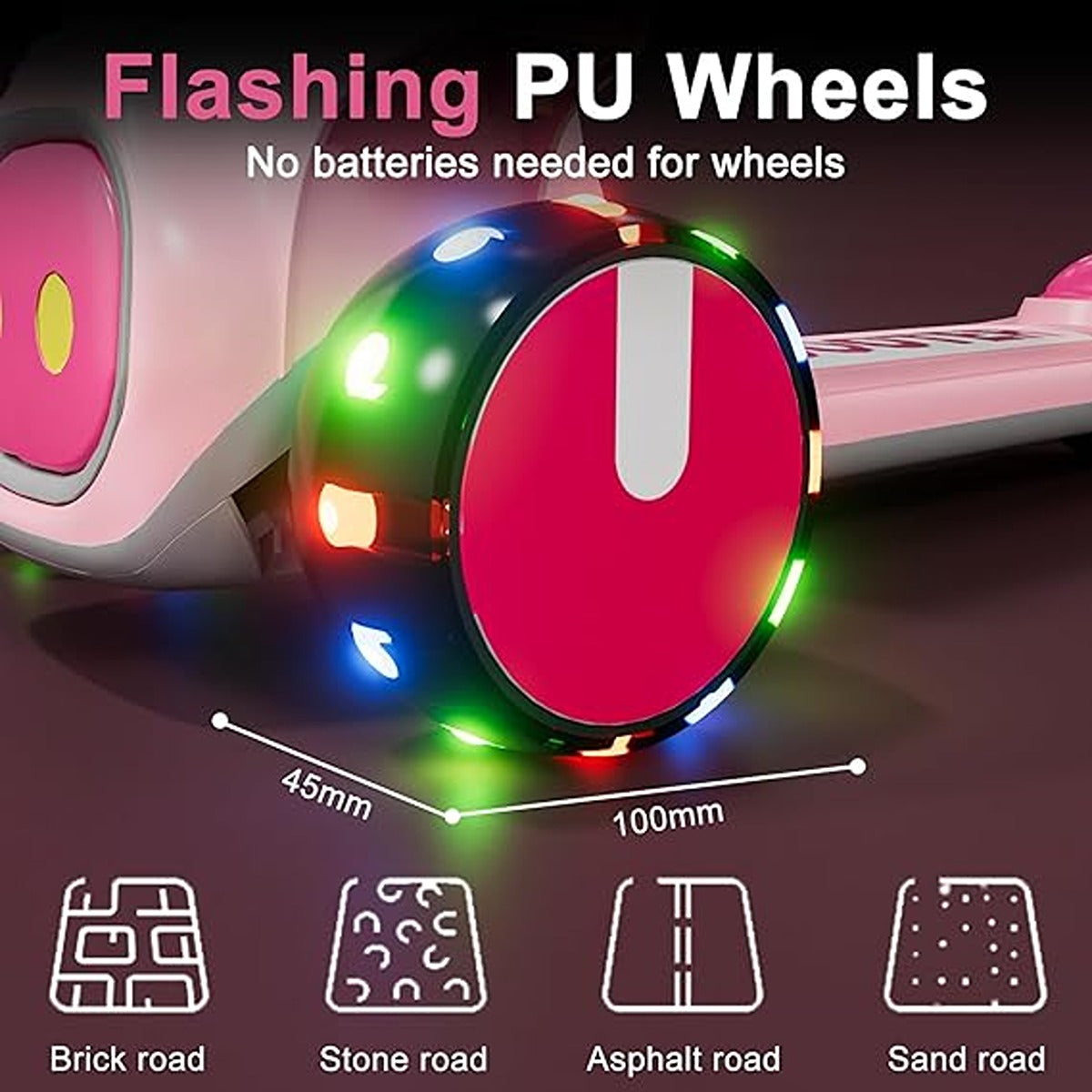 Evo Evo Light Up Move N Groove Scooter - Pink