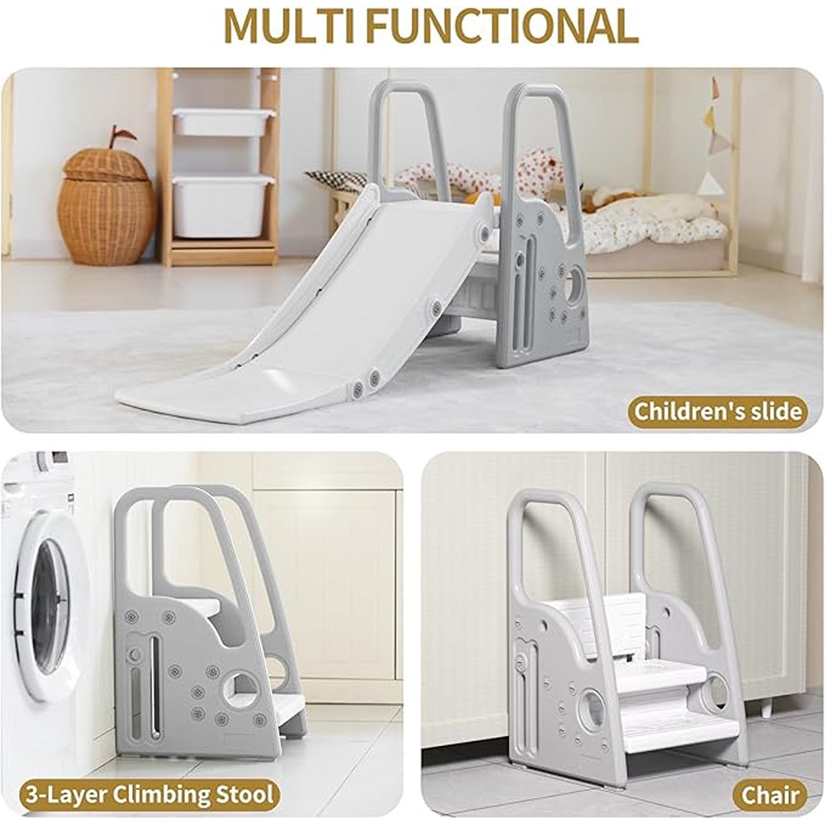 Ifam Ifam Apple Baby Slide Gray