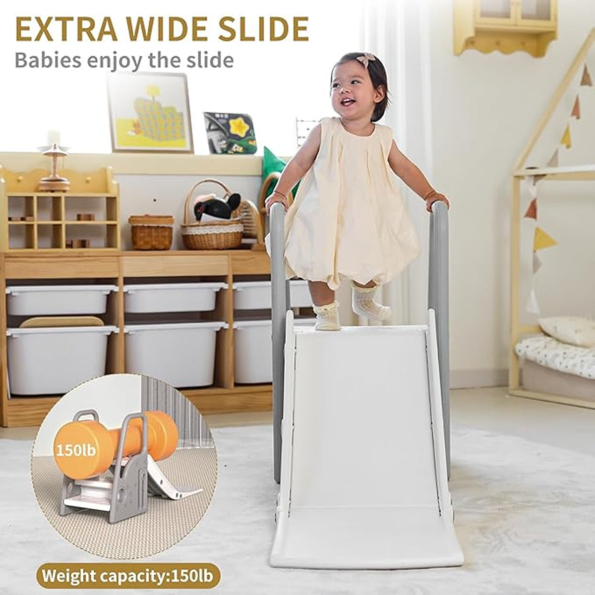 Ifam Ifam Apple Baby Slide Gray