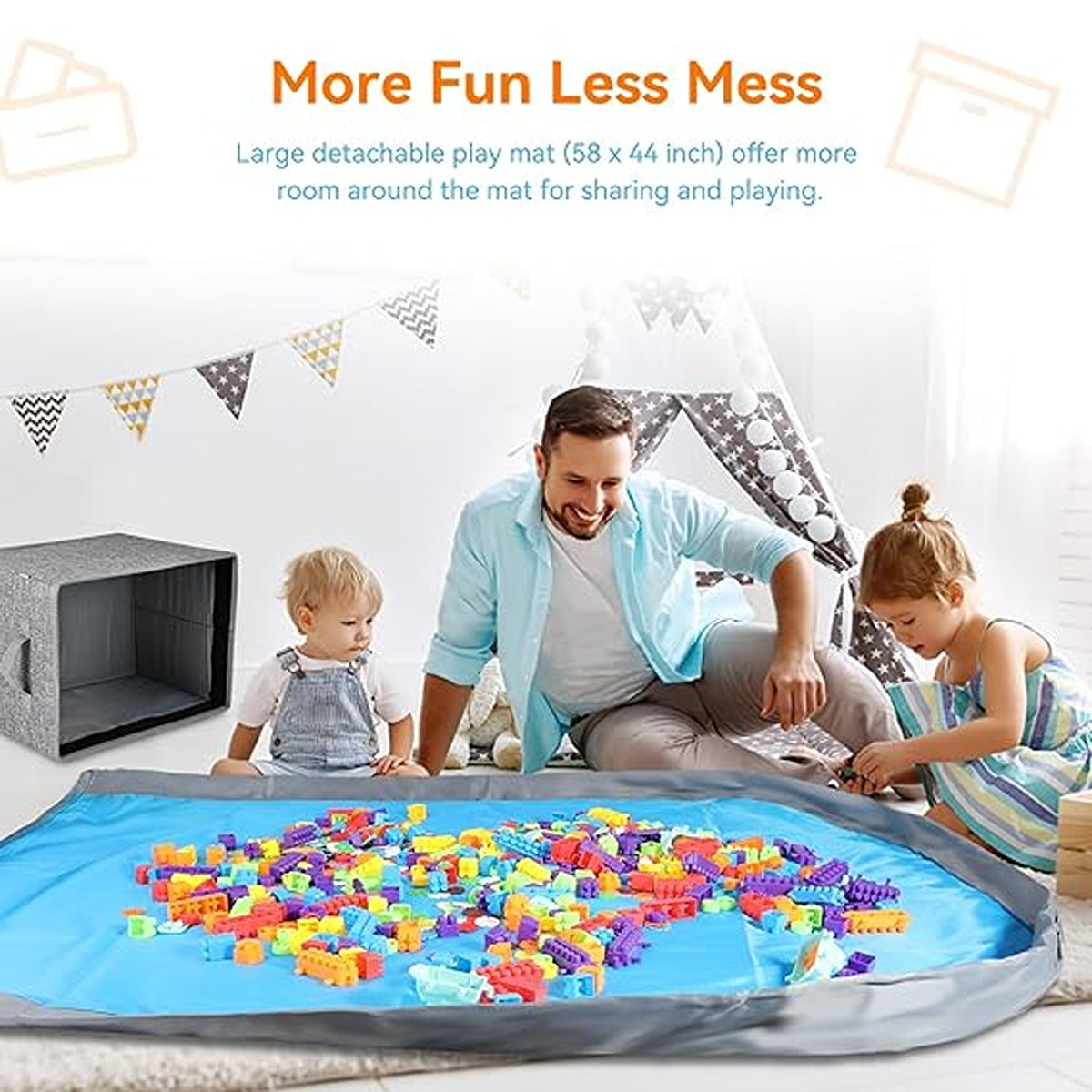 Ifam Design Toy Organizer - 6 (Beige)