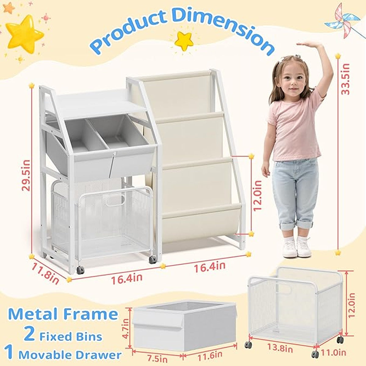 Ifam Easy Doing Front Bookshelf - 1
(Pink)