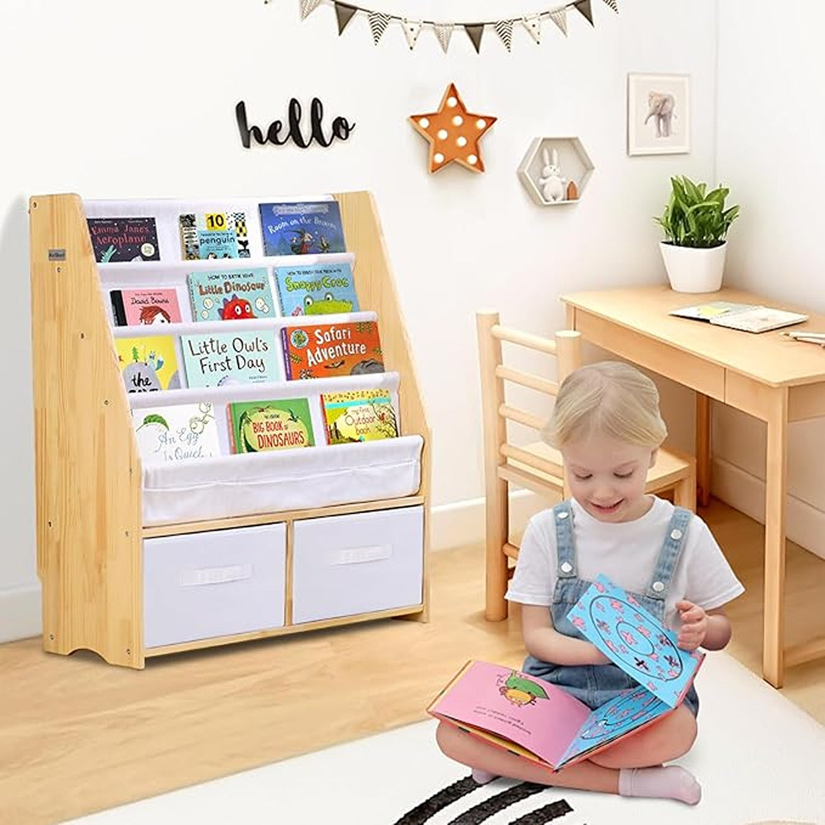 Ifam Easy Doing Front Bookshelf White