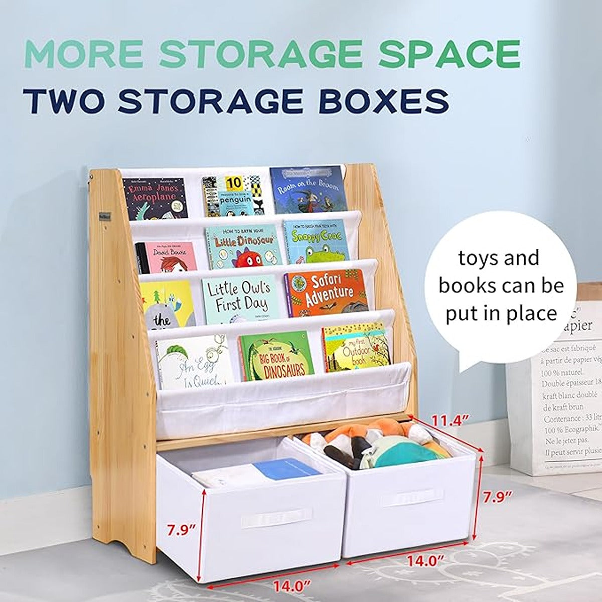 Ifam Easy Doing Front Bookshelf White