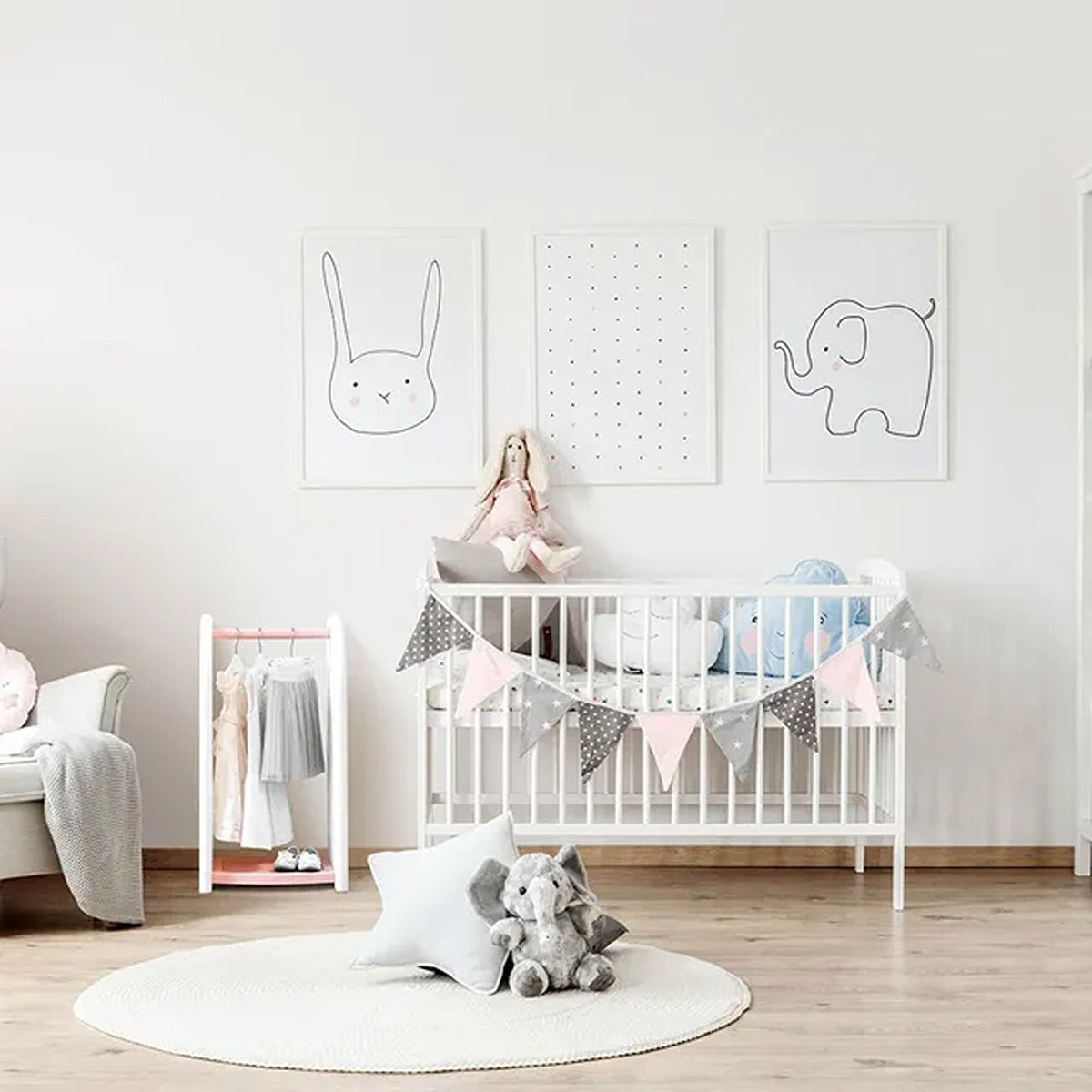 Ifam Ifam Easy Doing Hanger Pink