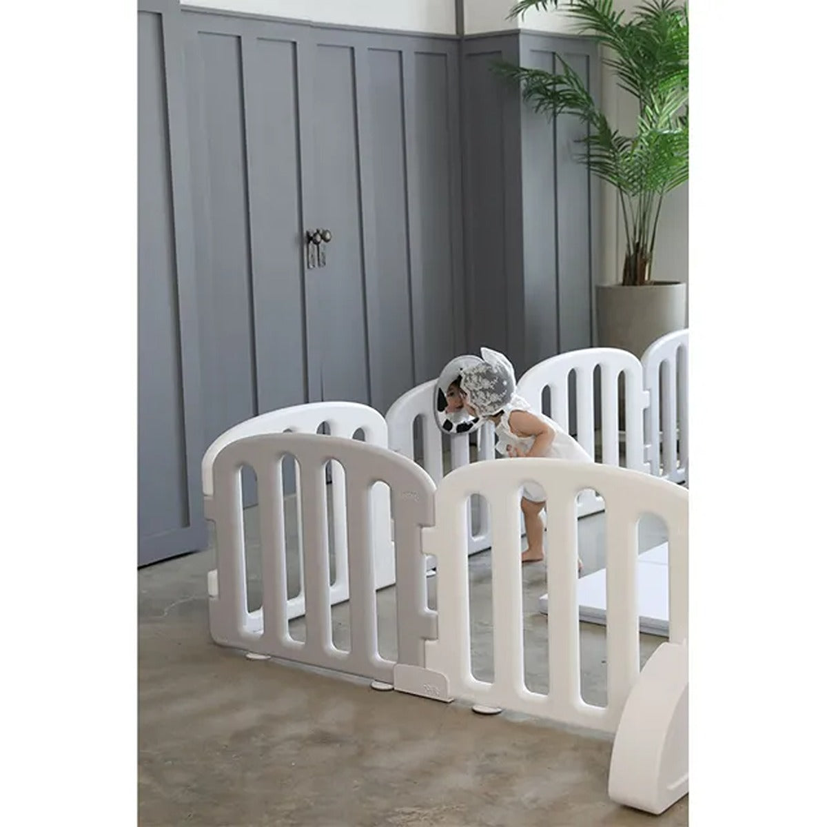 Ifam Ifam First Baby Room 140*200 Baby White + Cream Blue 10Ea