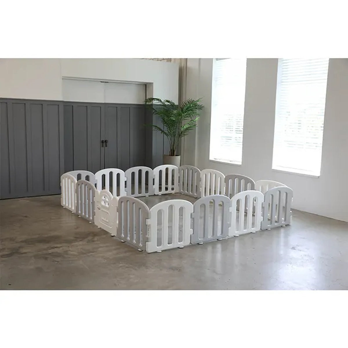 Ifam First Baby Room 140*200 White+Light Gray 10Ea