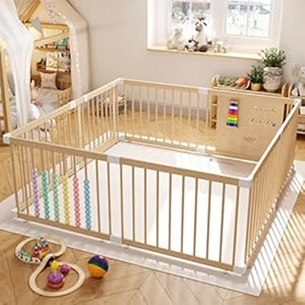 Ifam Ifam Thank You Babyroom Learning Activity Panel + Birch Room Beige