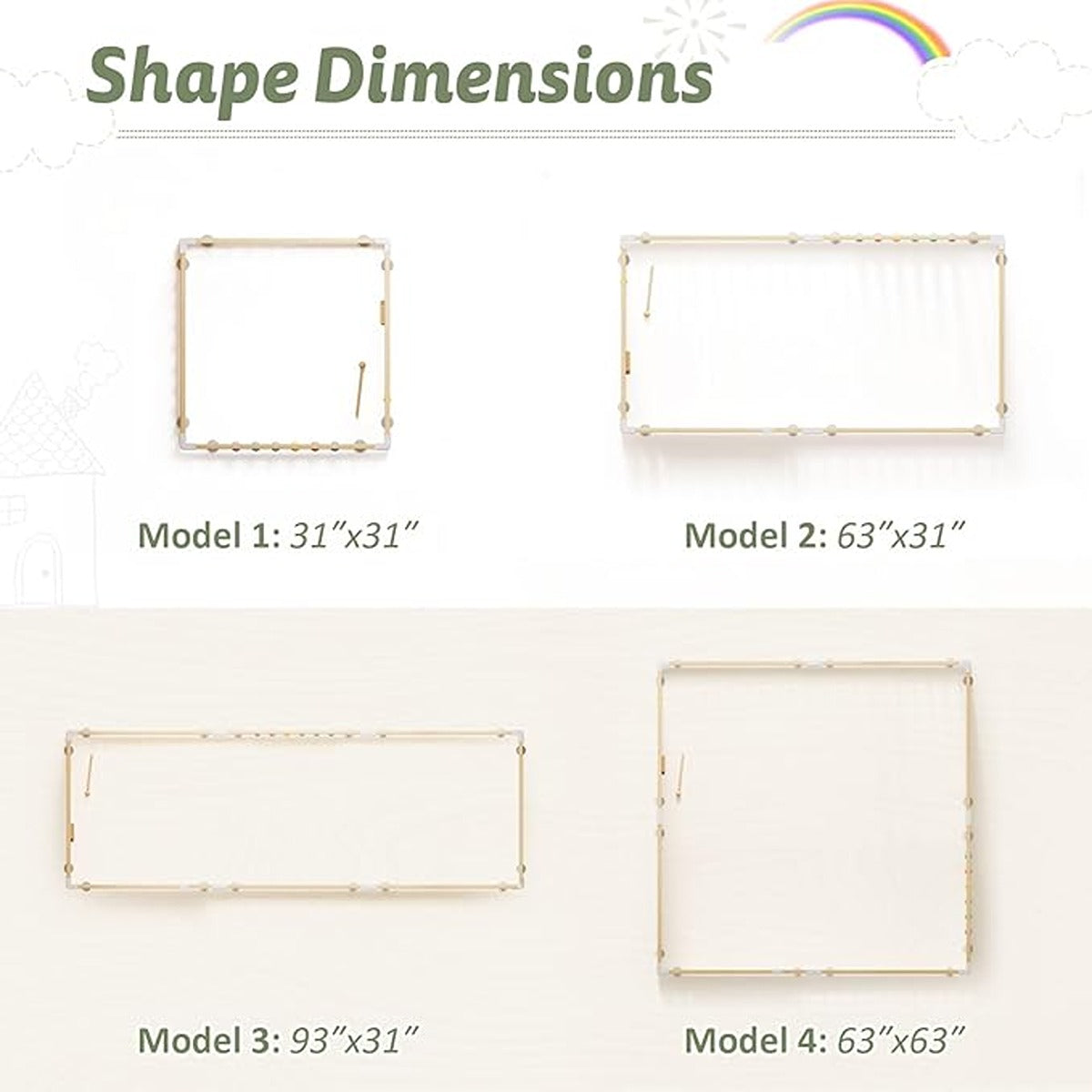 Ifam Ifam Thank You Babyroom Learning Activity Panel + Birch Room Beige
