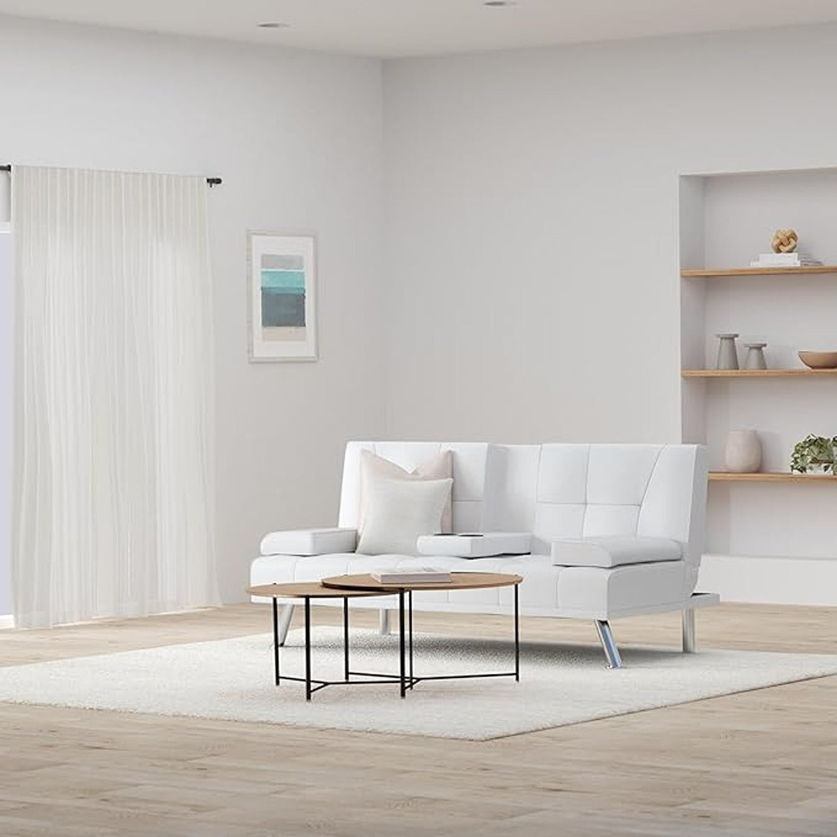 Ifam Easy Doing Kids Sofa (White/Gray)