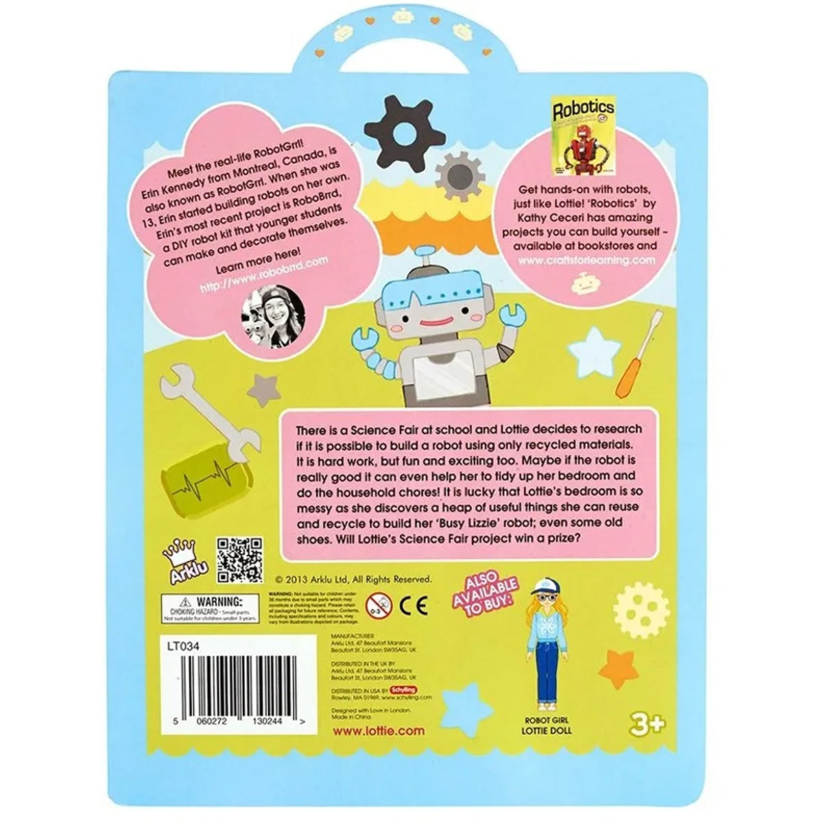 Lottie Lottie Busy Lizzie Robot