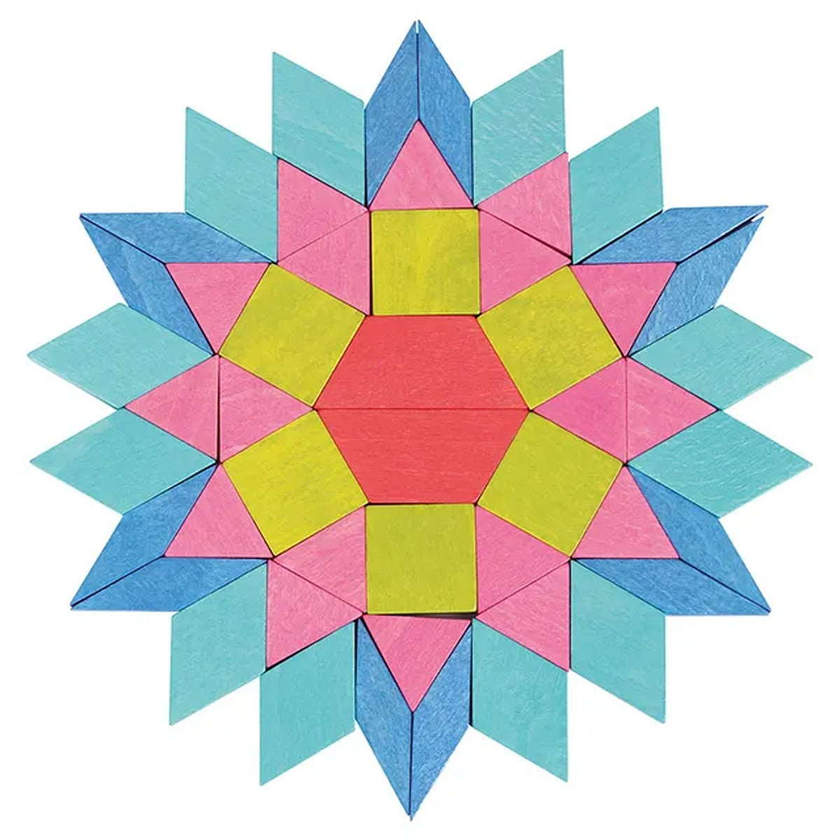 Lelin Wooden Mosaic Blocks 250 Pcs